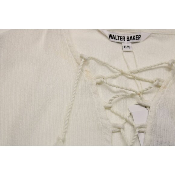 Walter Baker Women's Acapulco Kaftan Swim/Beach Coverup Ivory Sz OS NEW - Picture 7 of 10